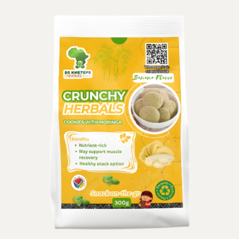 Crunchy Herbals – Banana 300g